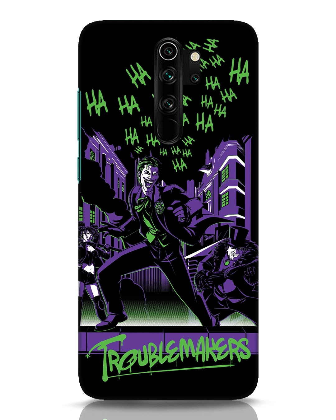 Buy Troublemakers Trio Designer Hard Cover For Xiaomi Redmi Note 8 Pro Online In India At Bewakoof 1534