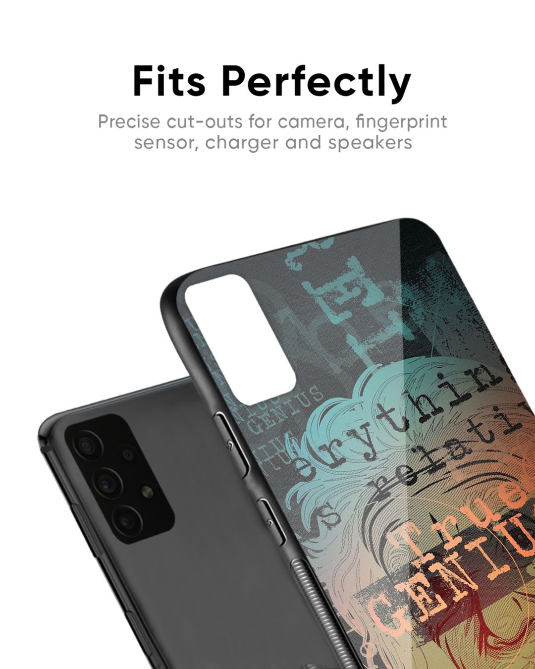 Shop True Genius Premium Glass Case for Realme 11 Pro+ 5G (Shock Proof, Scratch Resistant)-Back