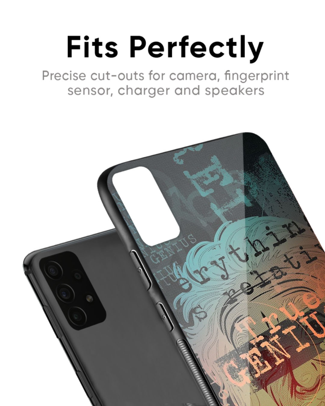 Shop True Genius Premium Glass Case for Redmi Note 12 Pro+ 5G (Shock Proof, Scratch Resistant)-Back