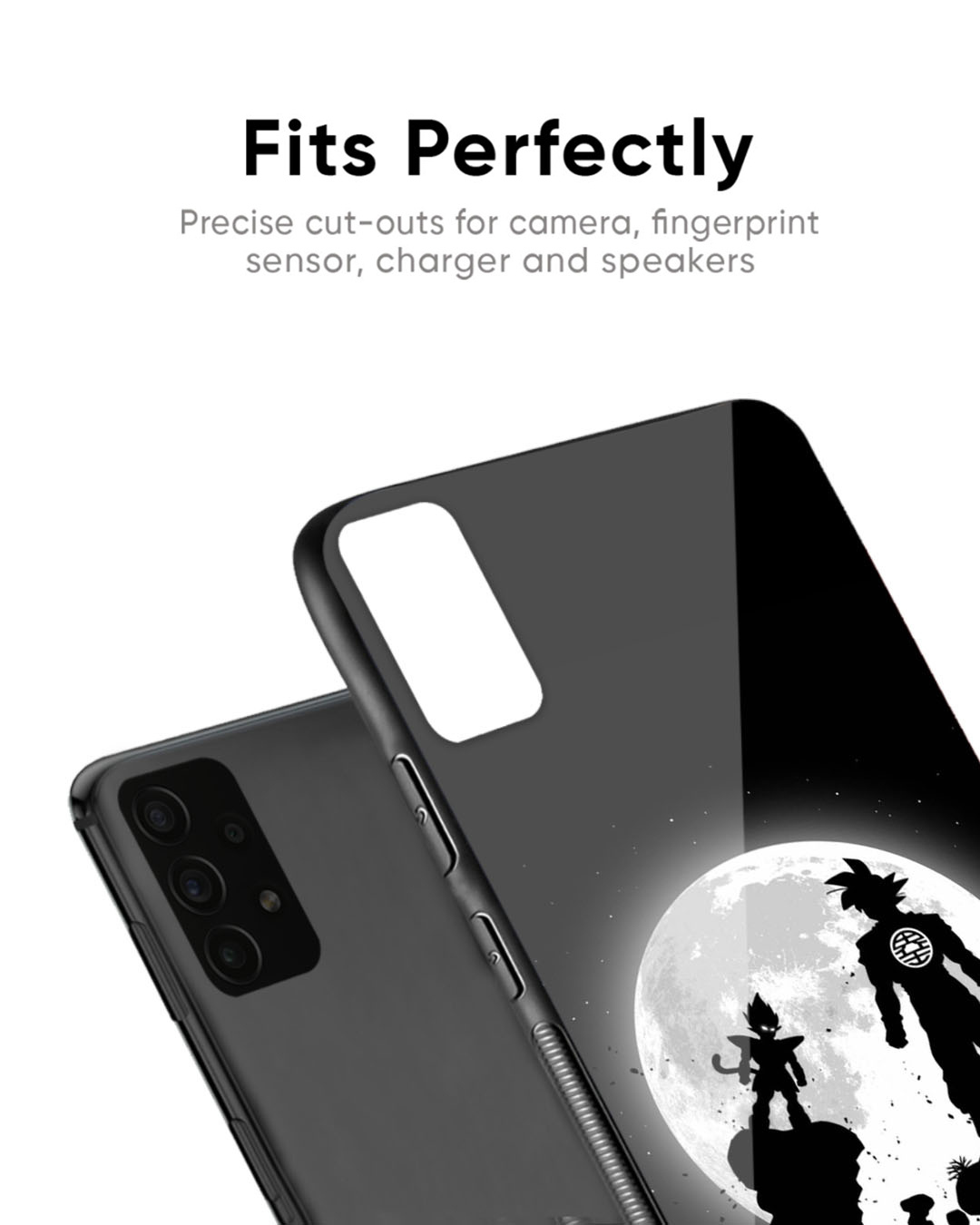 Shop True Saiyans Premium Glass Case for Realme 11 Pro+ 5G (Shock Proof, Scratch Resistant)-Back