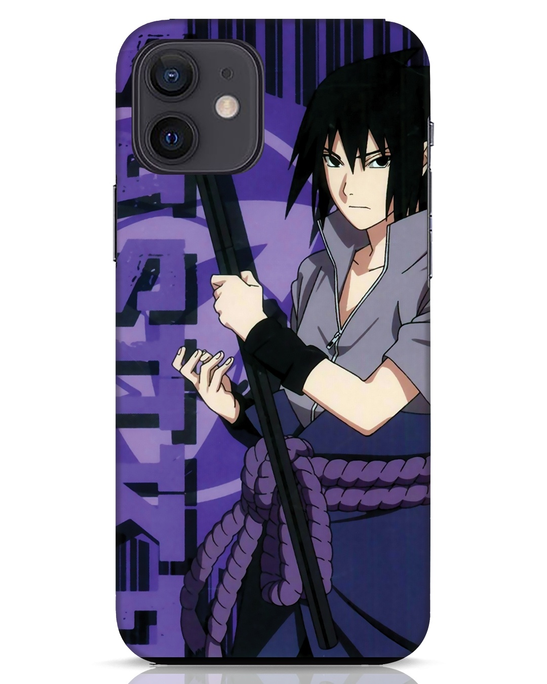 Buy Uchiha Sasuke Designer Hard Cover for iPhone 12 Online in