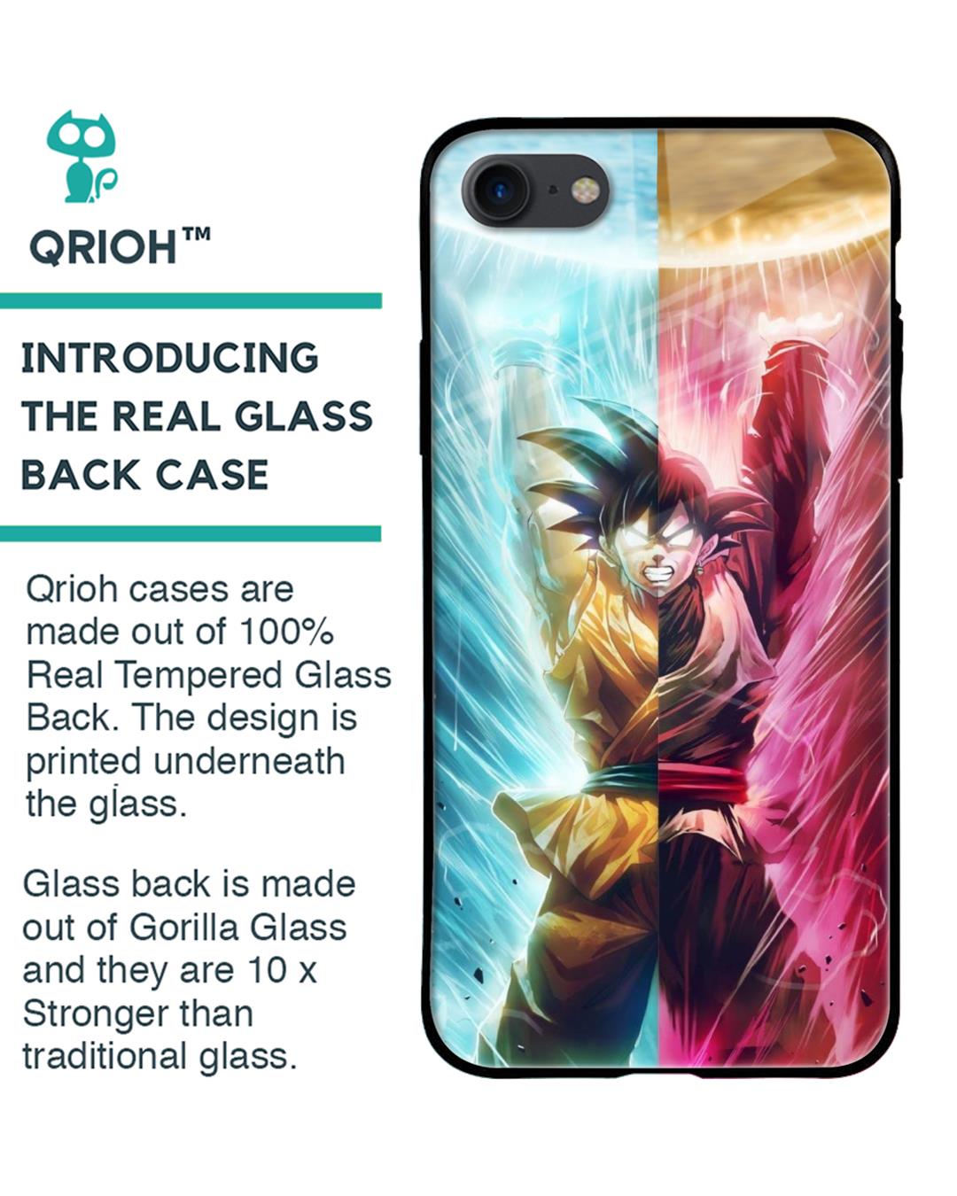 Shop Ultimate Fusion Premium Glass Case for Apple iPhone 7 (Shock Proof,Scratch Resistant)-Back