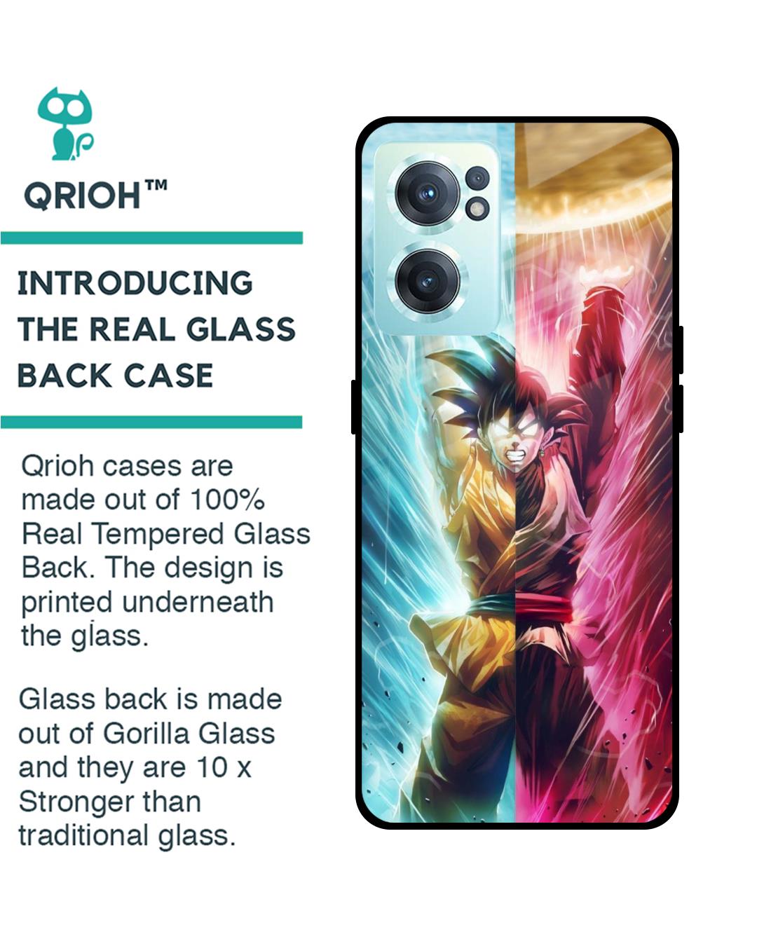 Shop Ultimate Fusion Premium Glass Case for OnePlus Nord CE 2 5G (Shock Proof,Scratch Resistant)-Back