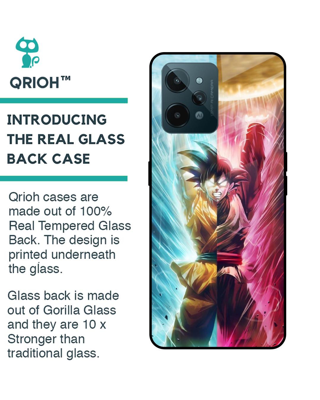 Shop Ultimate Fusion Premium Glass Case for Realme C31(Shock Proof, Scratch Resistant)-Back