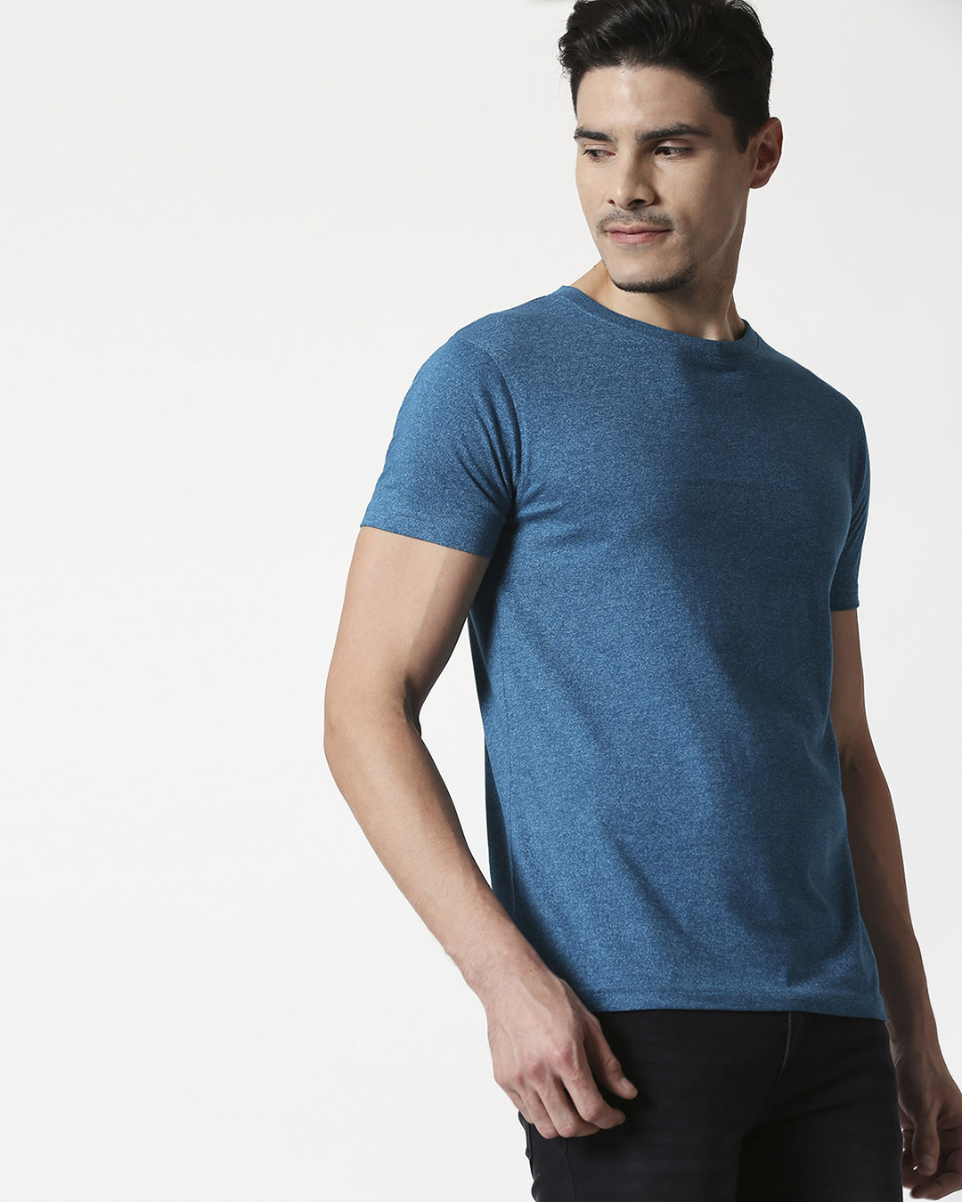 

UltraCyan Half Sleeve Grindle T-Shirt Men' Plain Half Sleeve Grindle T-Shirt Bewakoof.com, Green