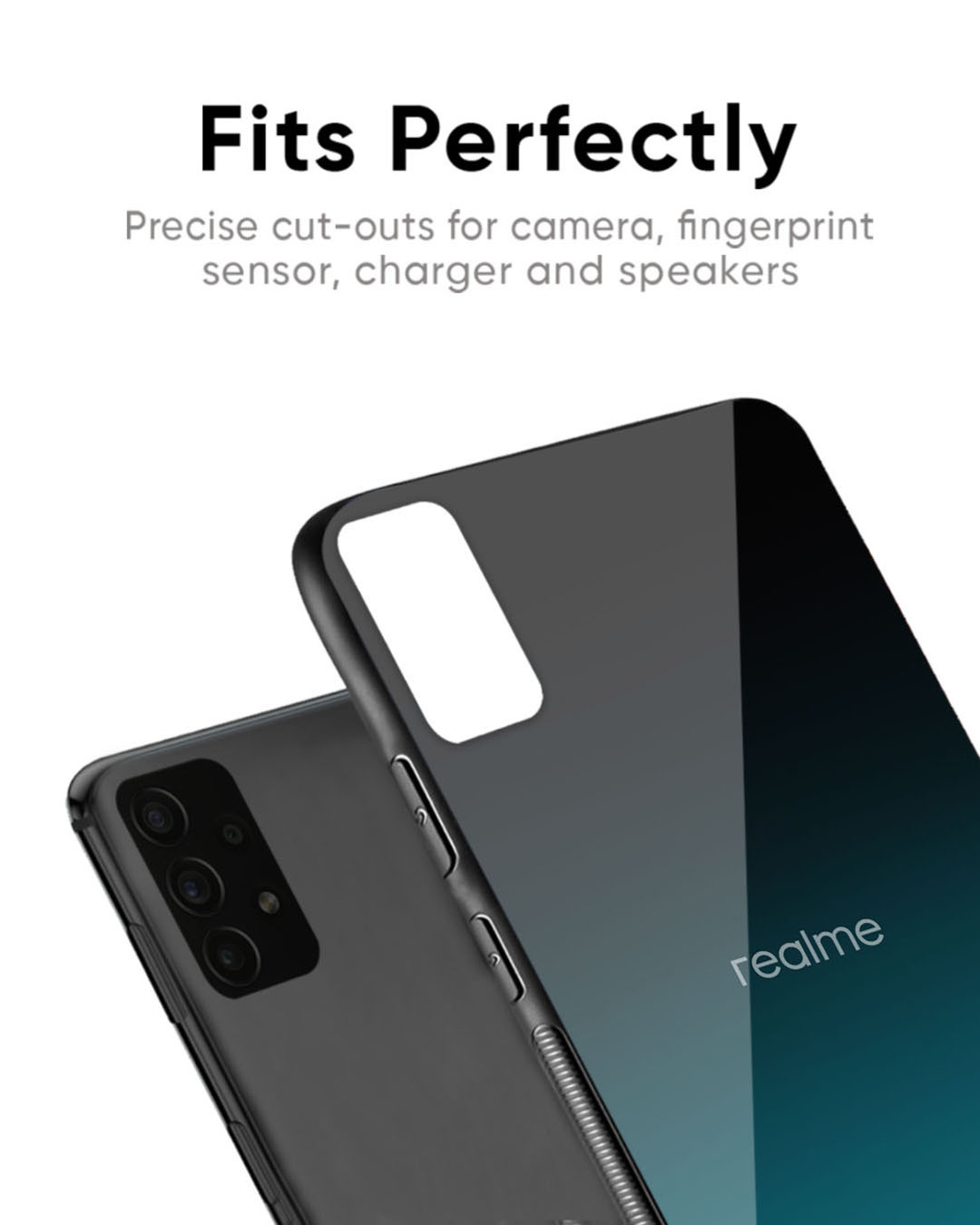 Shop Ultramarine Premium Glass Case for Realme 12 Pro Plus 5G(Shock Proof, Scratch Resistant)-Back