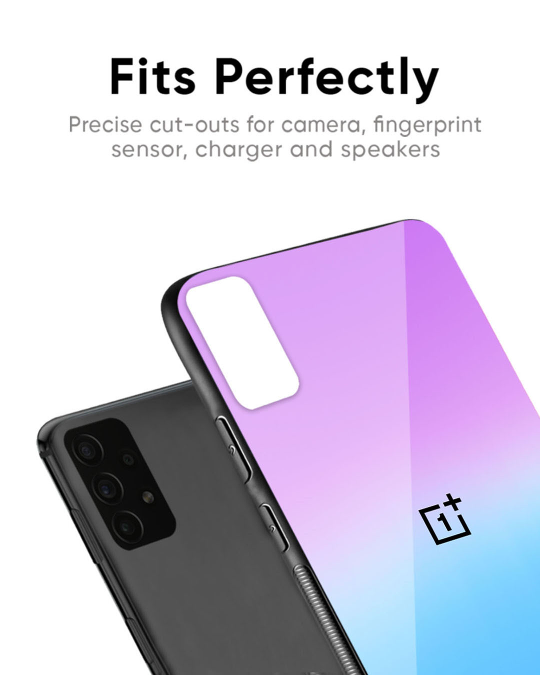 Shop Unicorn Pattern Premium Glass Case for OnePlus 7T Pro(Shock Proof, Scratch Resistant)-Back