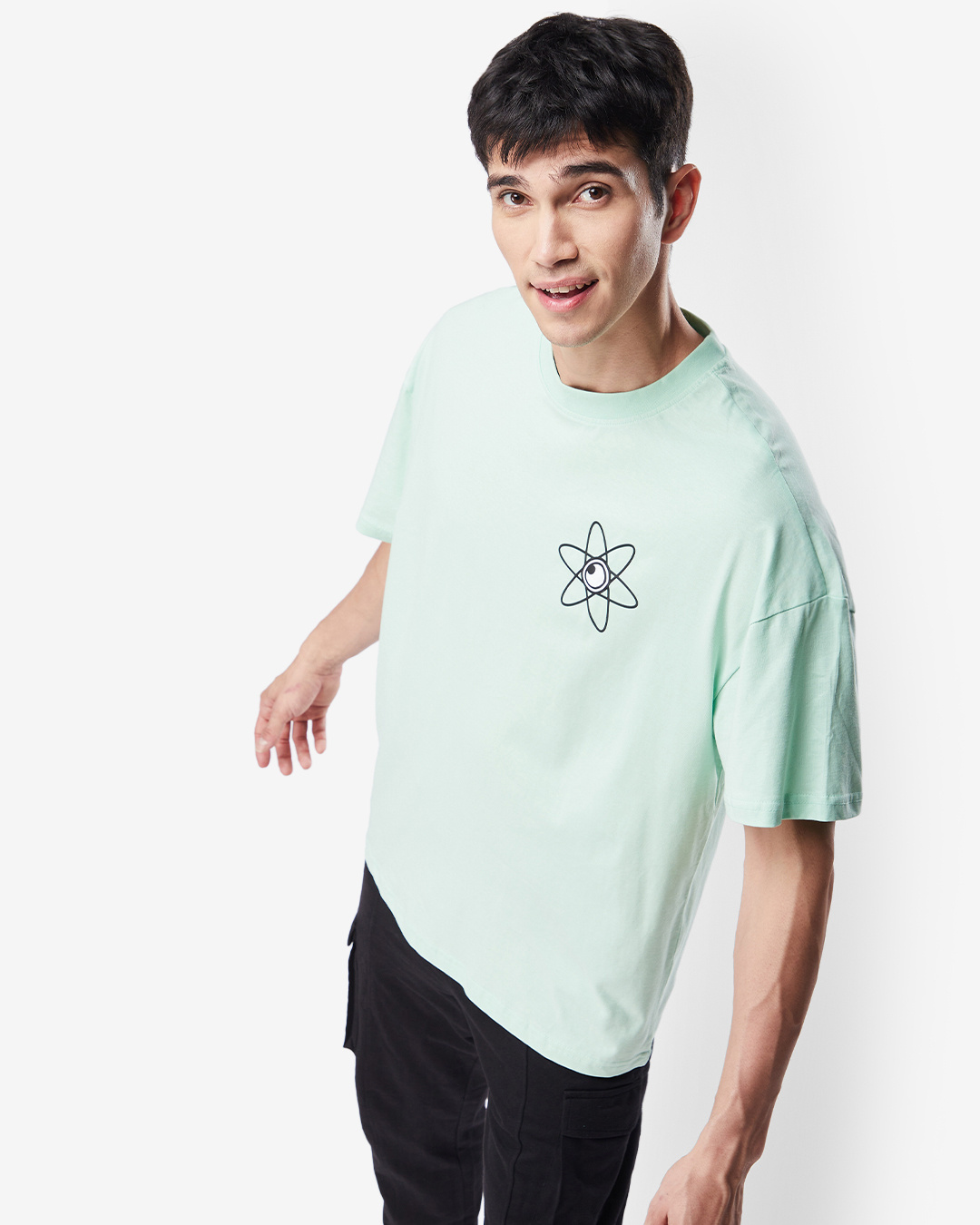 Shop Unisex Bird Egg Green Think Like A Pro Graphic Printed T-shirt-Back