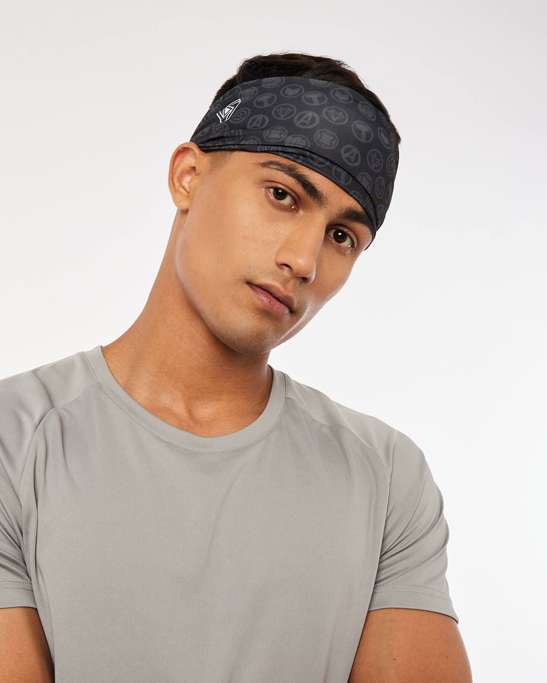 Buy Unisex Black All Over Printed Marvel HeadBand Online in India at