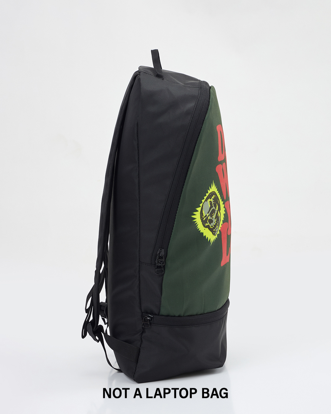 Shop Unisex Black Do What You Love Printed Backpack-Back