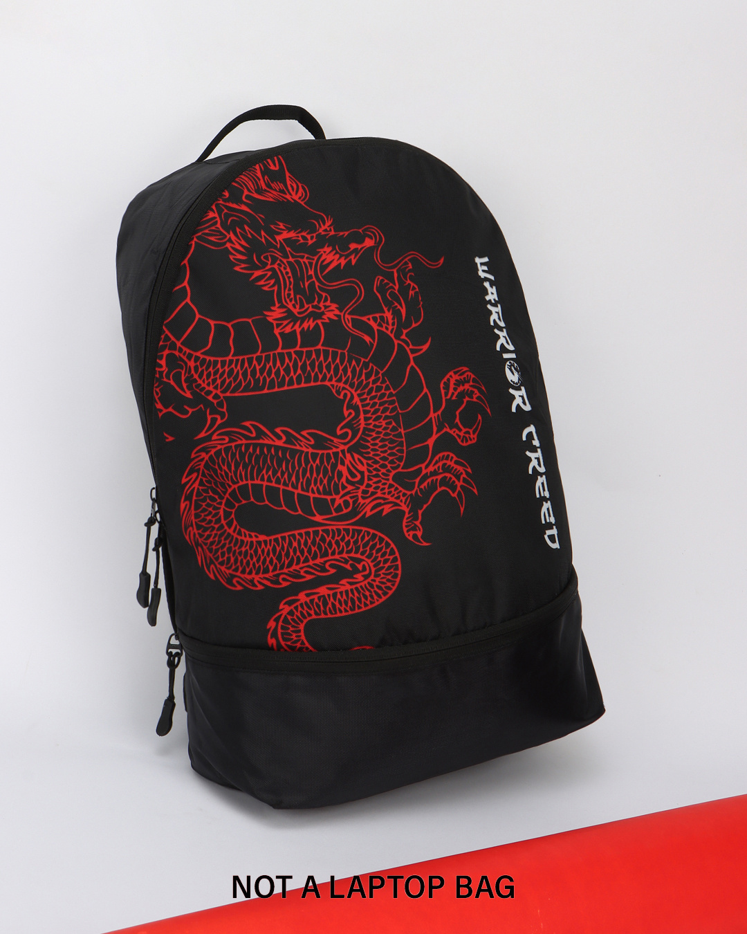 Buy Unisex Black Dragon Warrior Small Backpack Online in India at Bewakoof