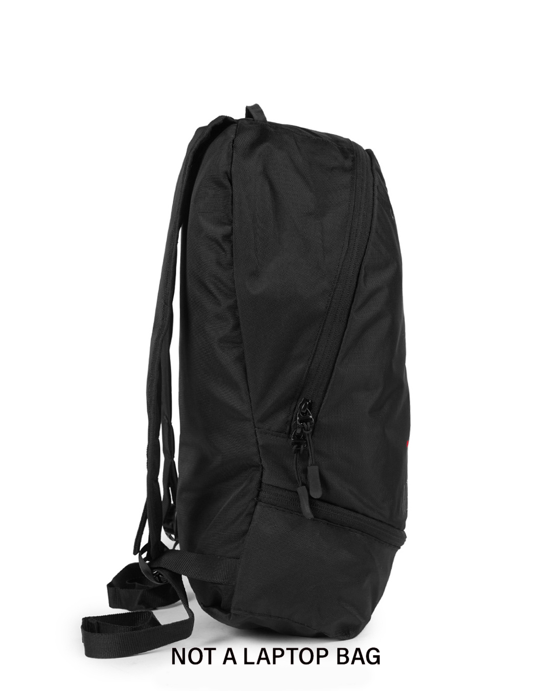Shop Unisex Black Intergalactic Party Printed Backpack-Back