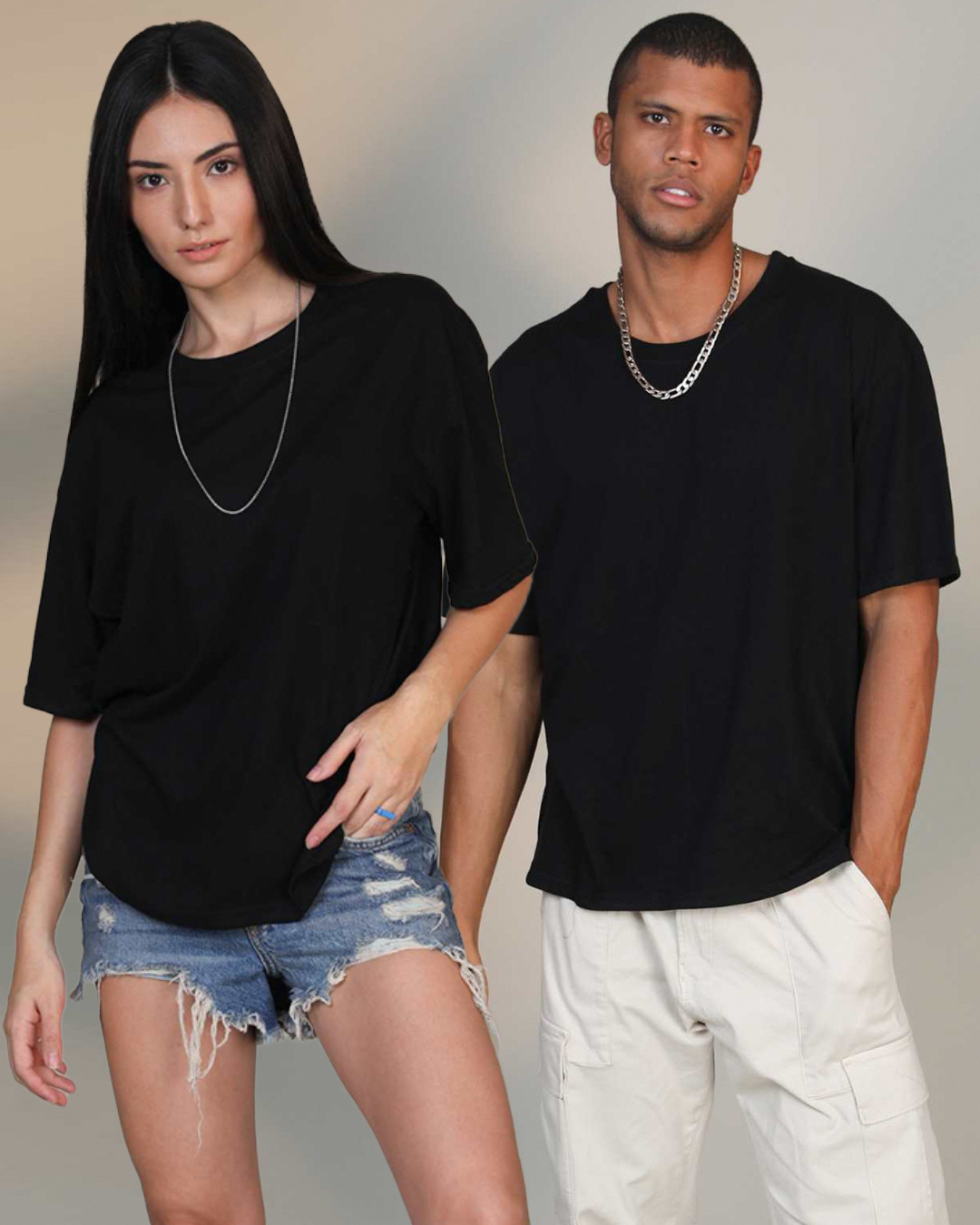 COLLUSION Unisex X logo cotton t-shirt in black