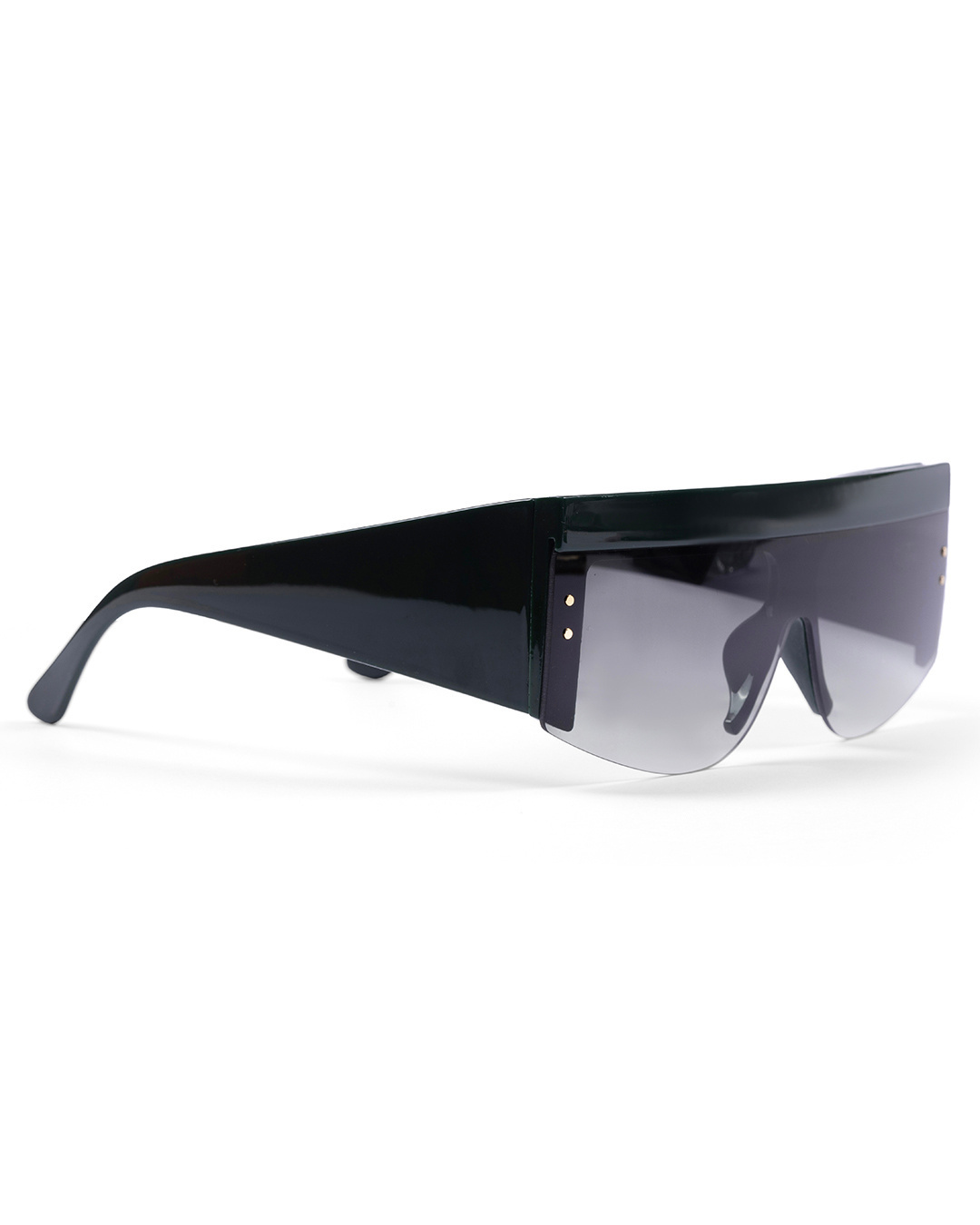 Shop Unisex Black Oversized UV Protected Lens Sunglasses-Back