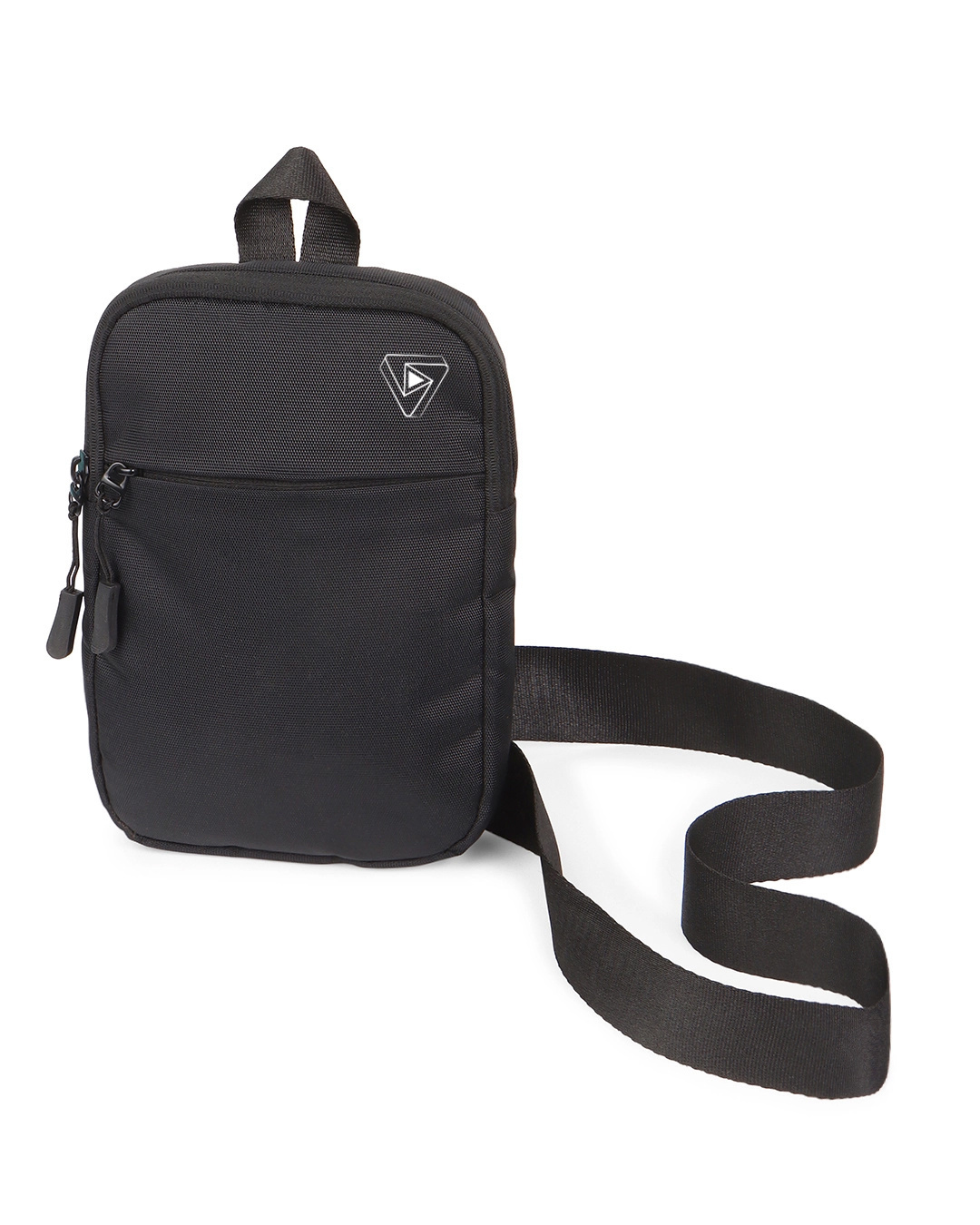 Shop Unisex Black Play Hip Pack Sling Bag-Back