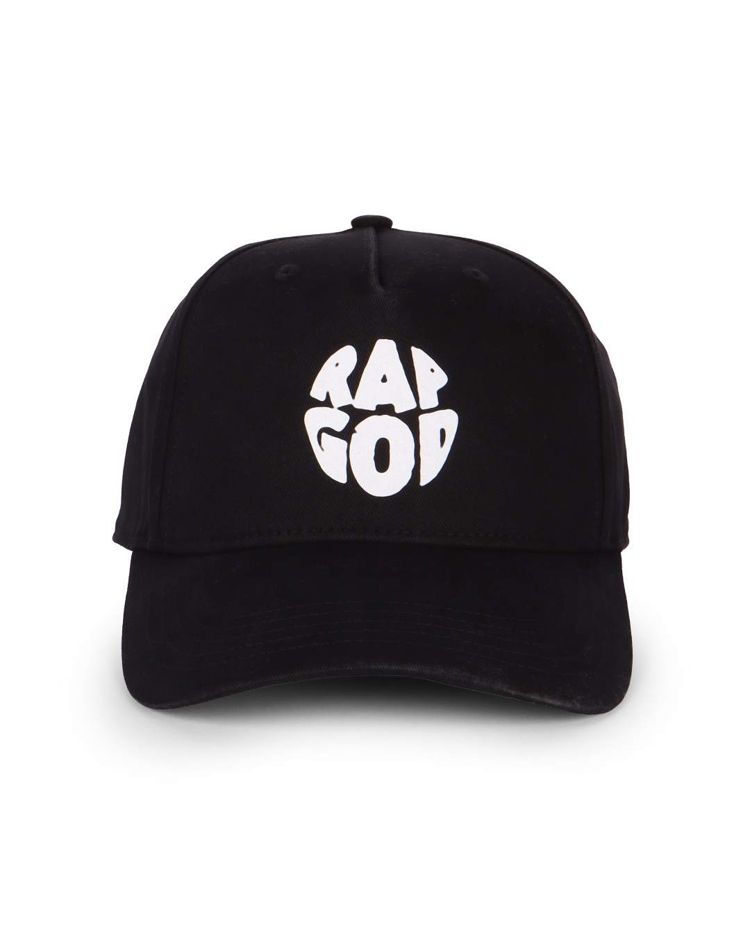 Shop Unisex Black Rap God Printed Baseball Cap-Back