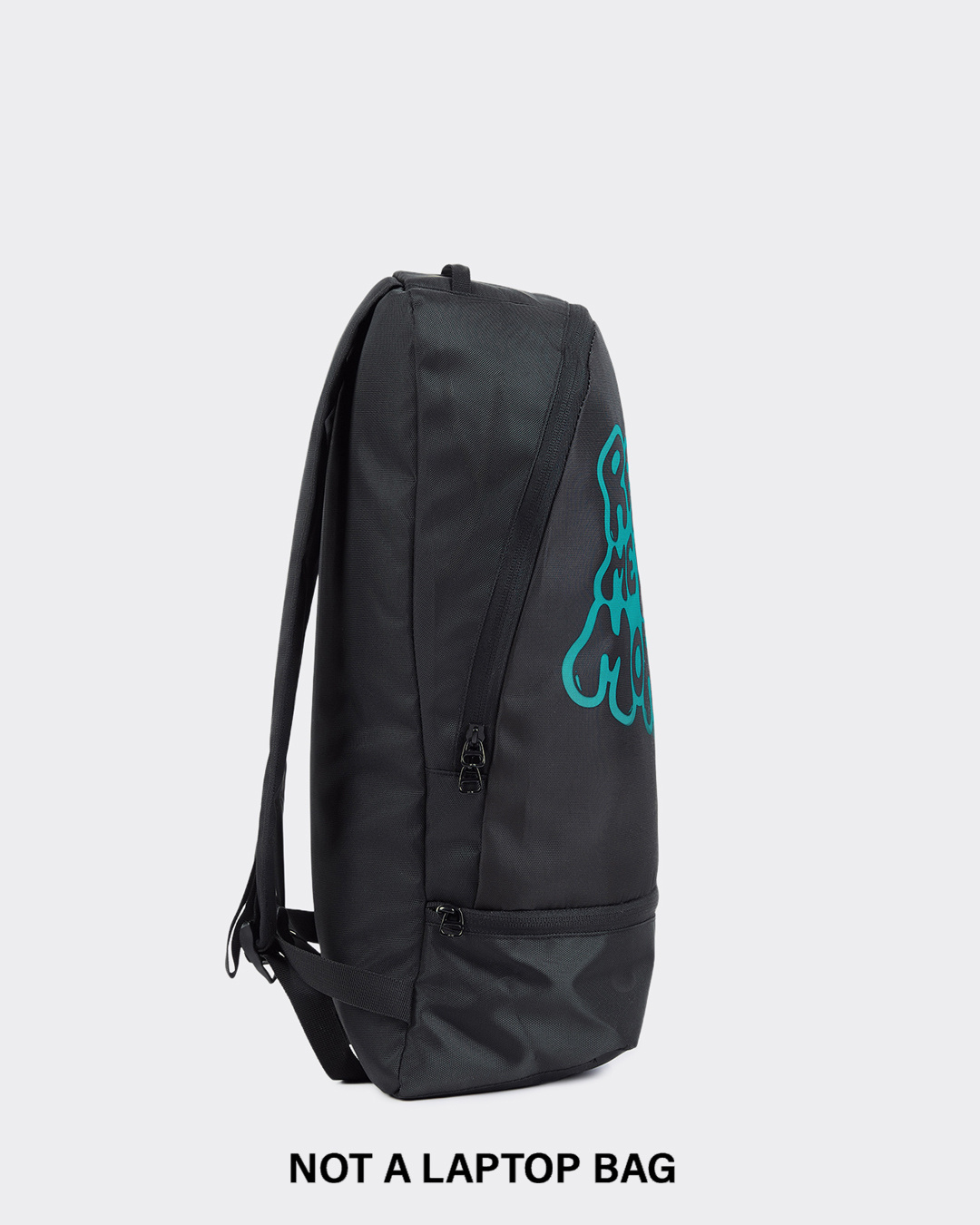 Shop Unisex Black Remind Me Printed Backpack-Back