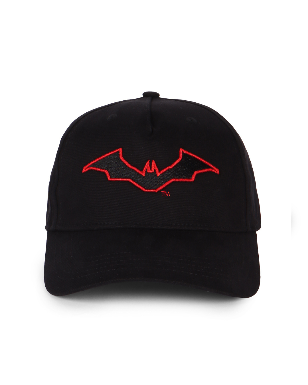 Shop Unisex Black The Batman Printed Baseball Cap-Back