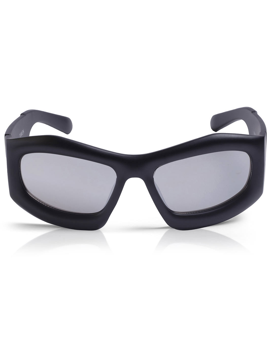 Shop Unisex Black Wayfarer UV Protected Lens Sunglasses-Back