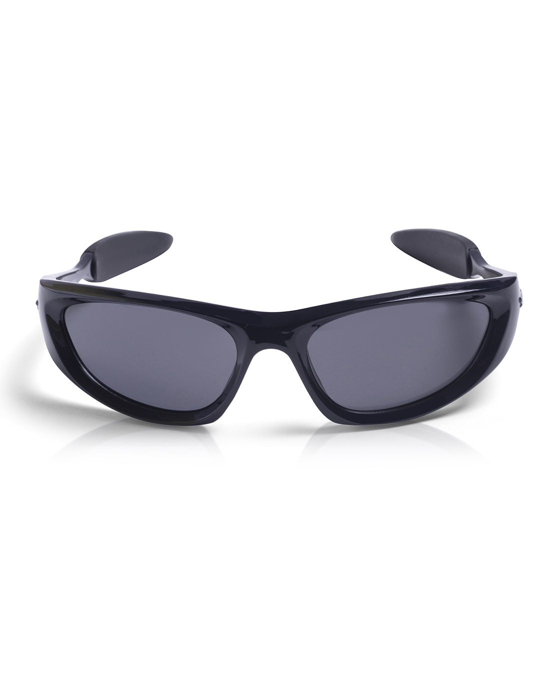 Shop Unisex Black Wayfarer UV Protected Lens Sunglasses-Back