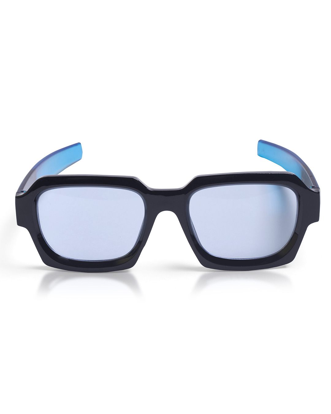 Shop Unisex Blue Square UV Protected Lens Sunglasses-Back