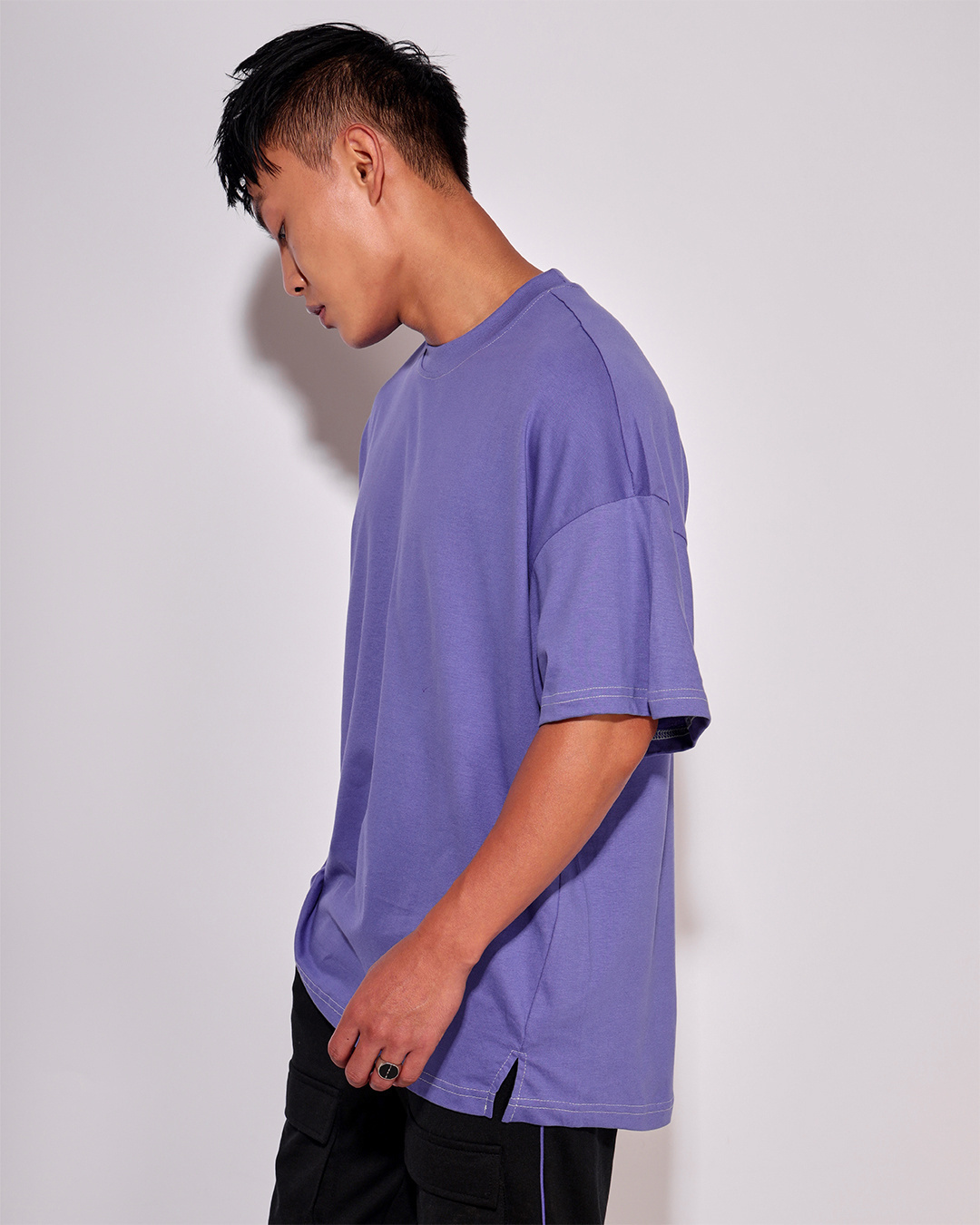 Shop Unisex Blue T-shirt-Back