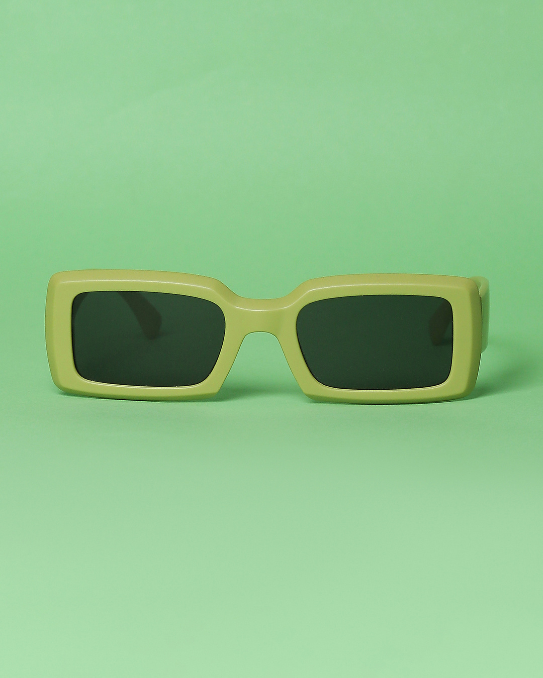 Sunglasses, Cat-eye shape, SK6002, Green | Swarovski