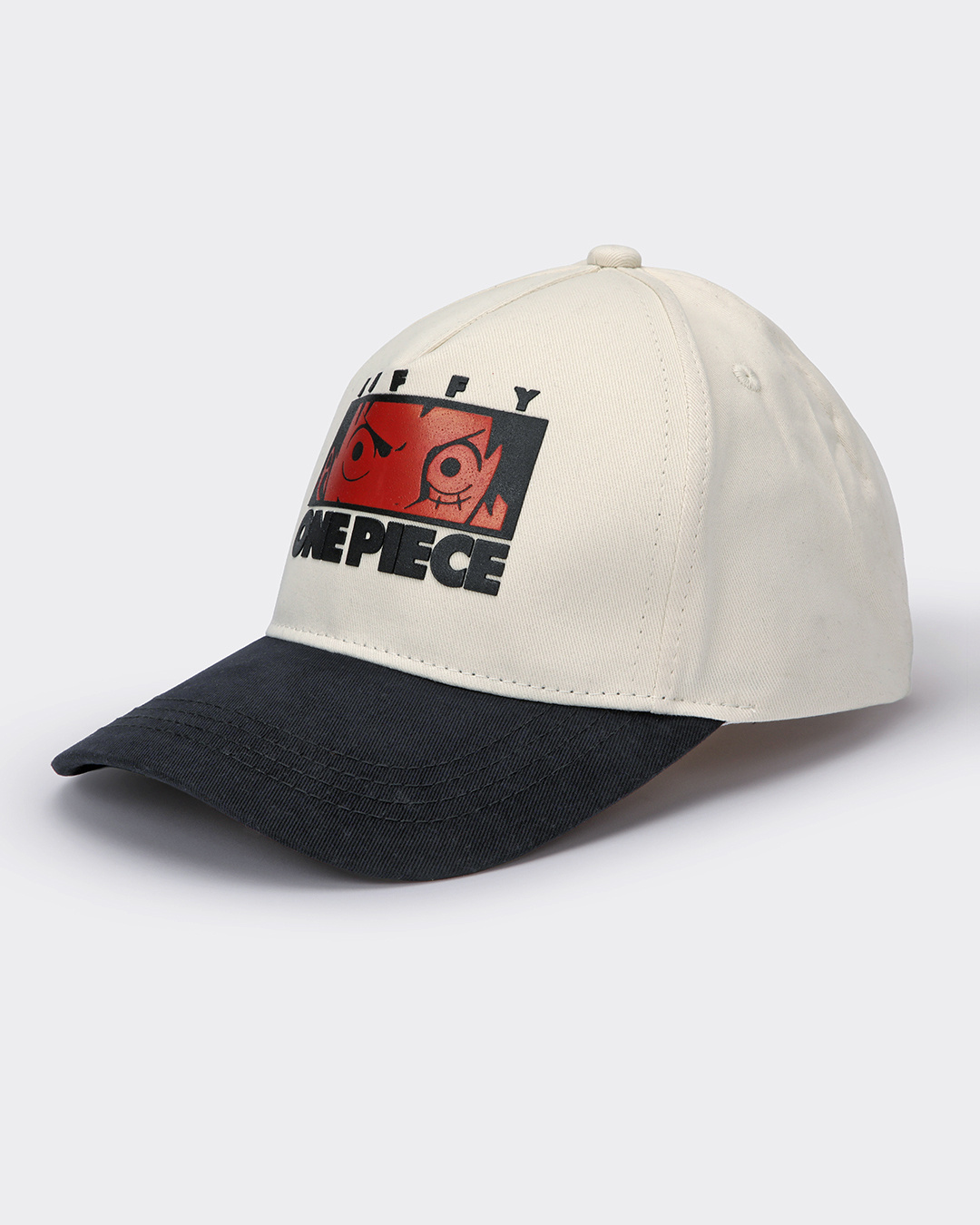 Shop Unisex Off White Luffy Printed Baseball Cap-Back