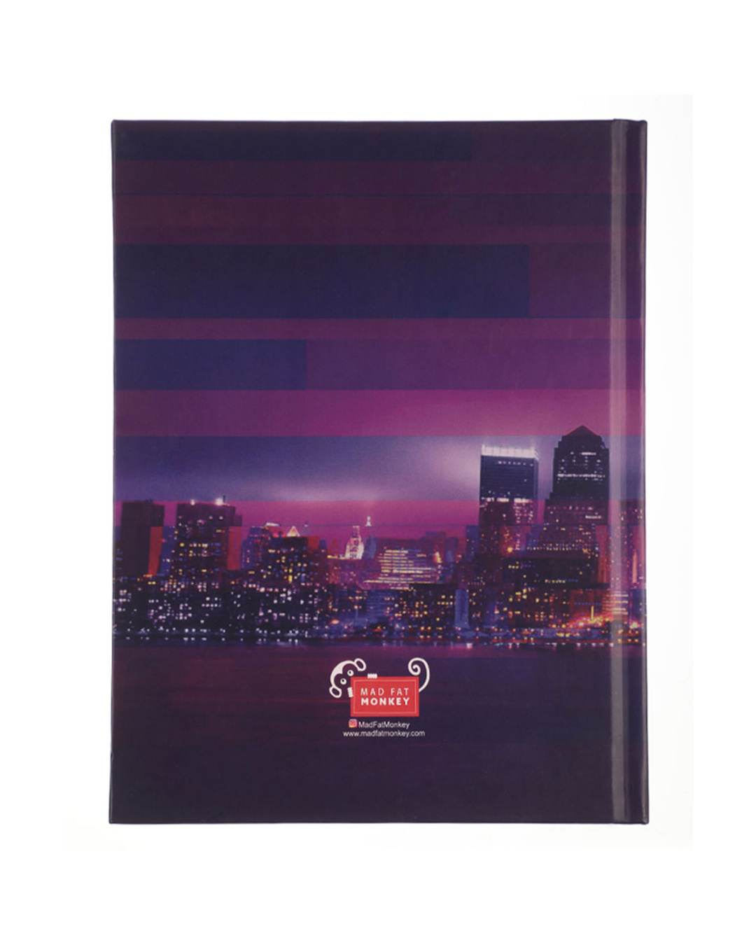 Shop Purple Think and Imagine Journal Hard Bound Notebook-Back