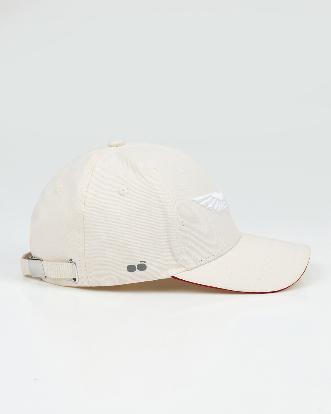 Shop Unisex Off White Captain America Embroidered Baseball Cap-Back