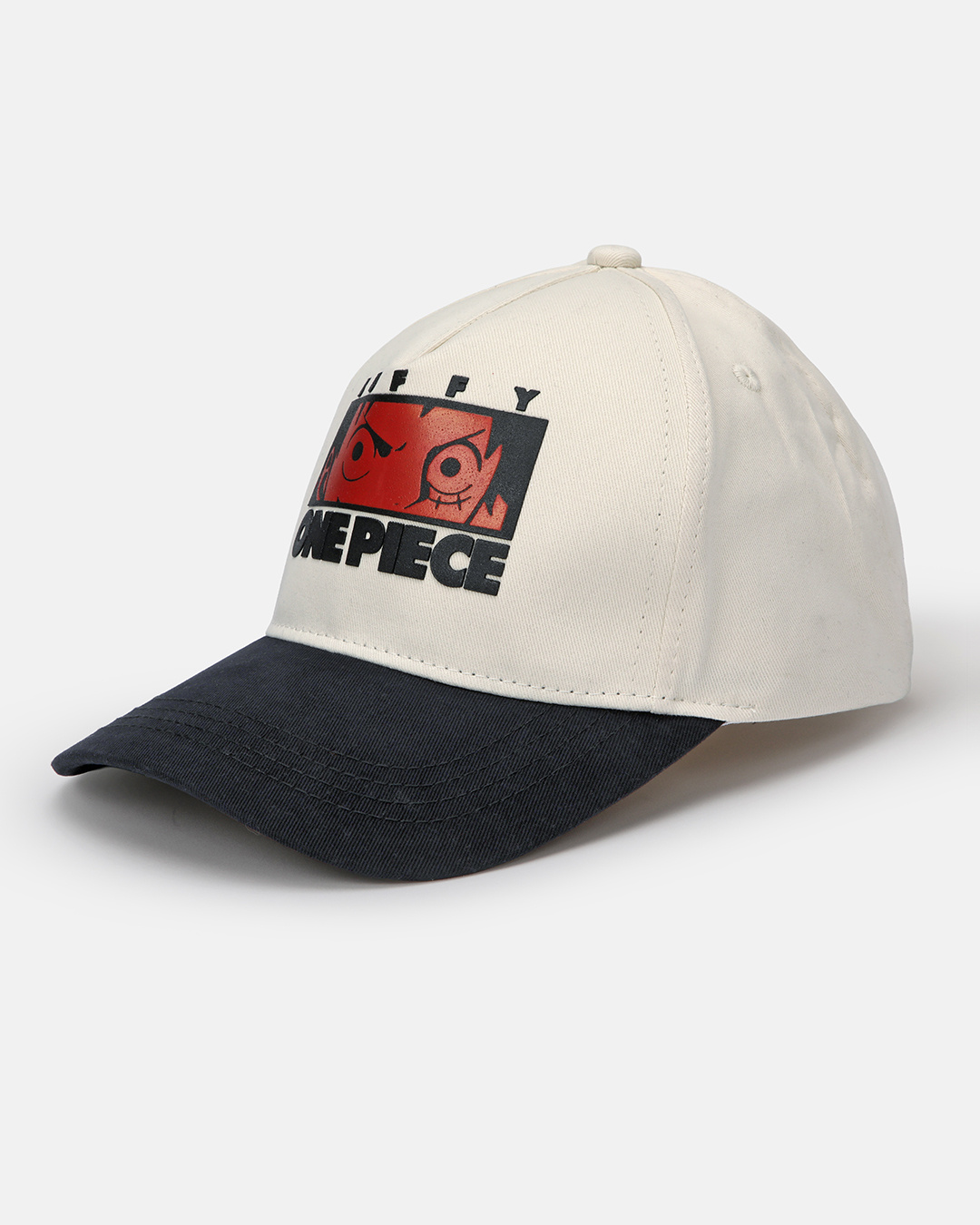 Shop Unisex Off White Luffy Printed Baseball Cap-Back