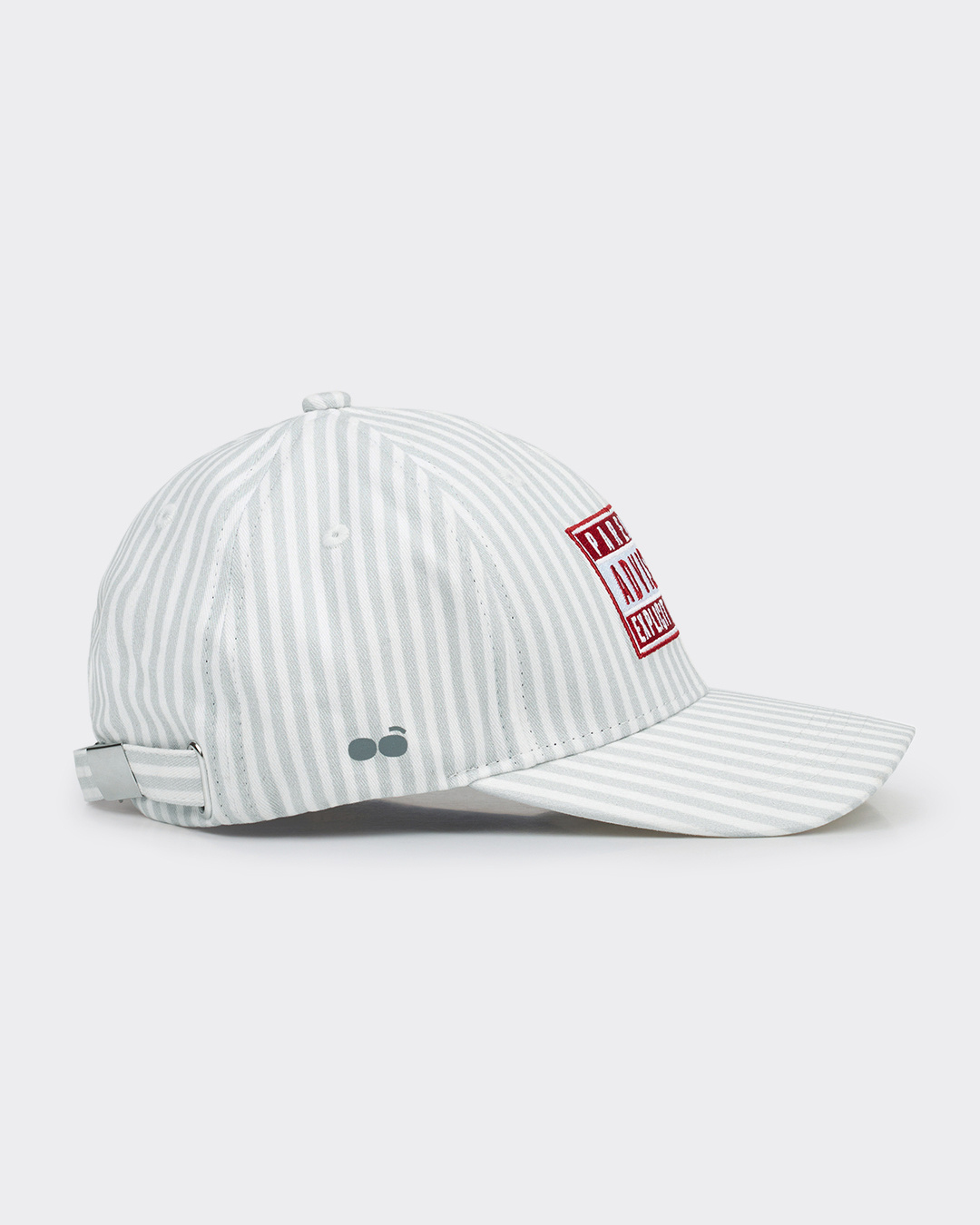 Shop Unisex White Parental advisory Embroidered Baseball Cap-Back