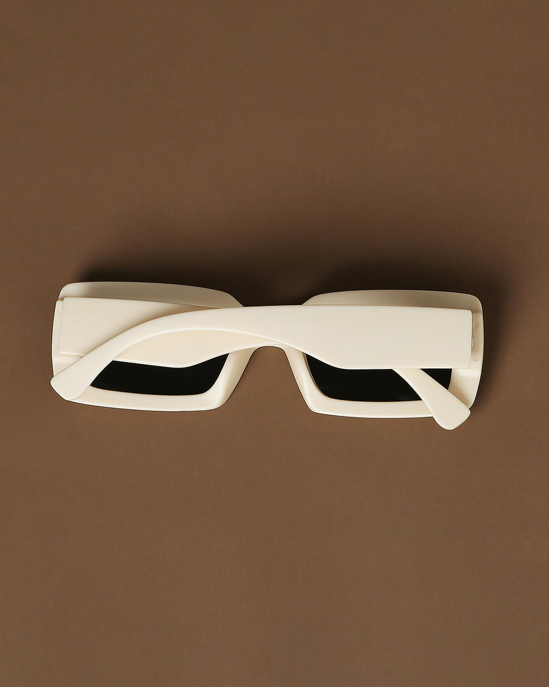 Shop Unisex White Sand Grandad Sunglasses-Back