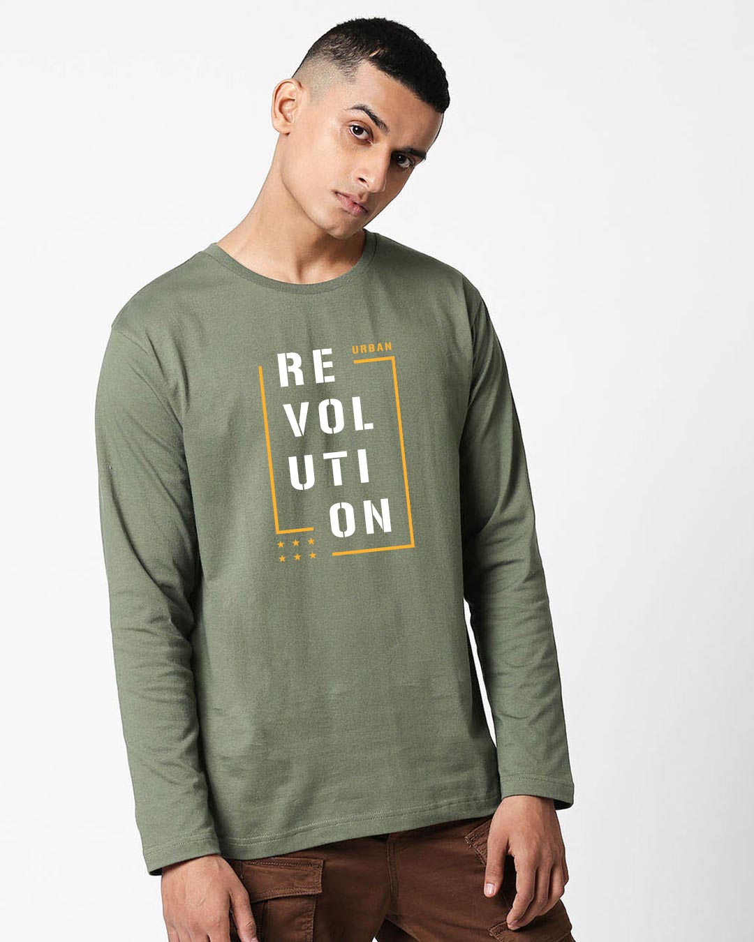 Shop Urban Revolution Full Sleeve T-Shirt-Back