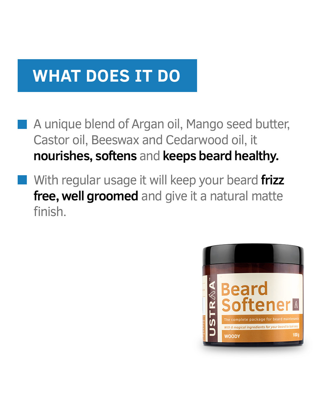 ShopBeard Softener For Beard Care 100g