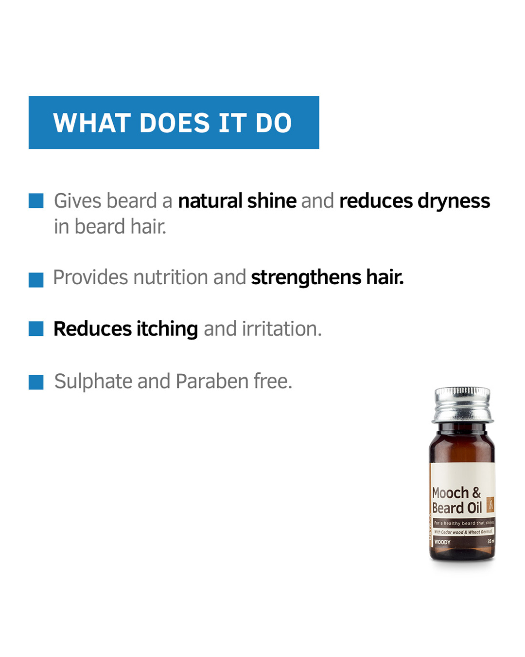 ShopMooch & Beard Oil   Woody (Pack Of 2 X 35 Ml)-Full