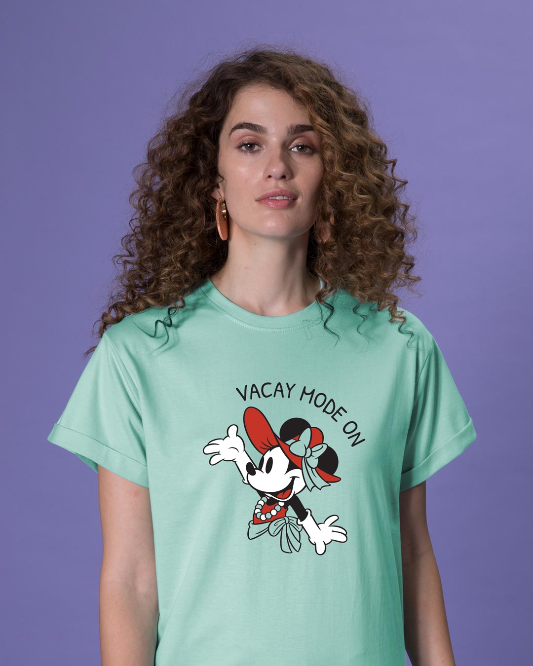 Vacay Minnie Boyfriend T-Shirt (DL)