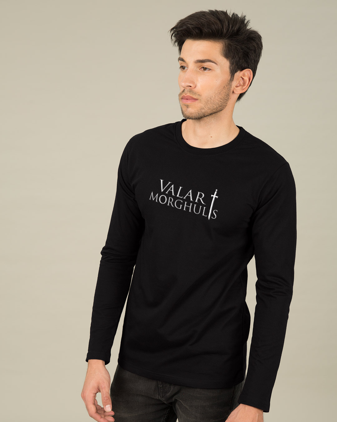 Shop Valar Morghulis Full Sleeve T-Shirt (GTL)-Back
