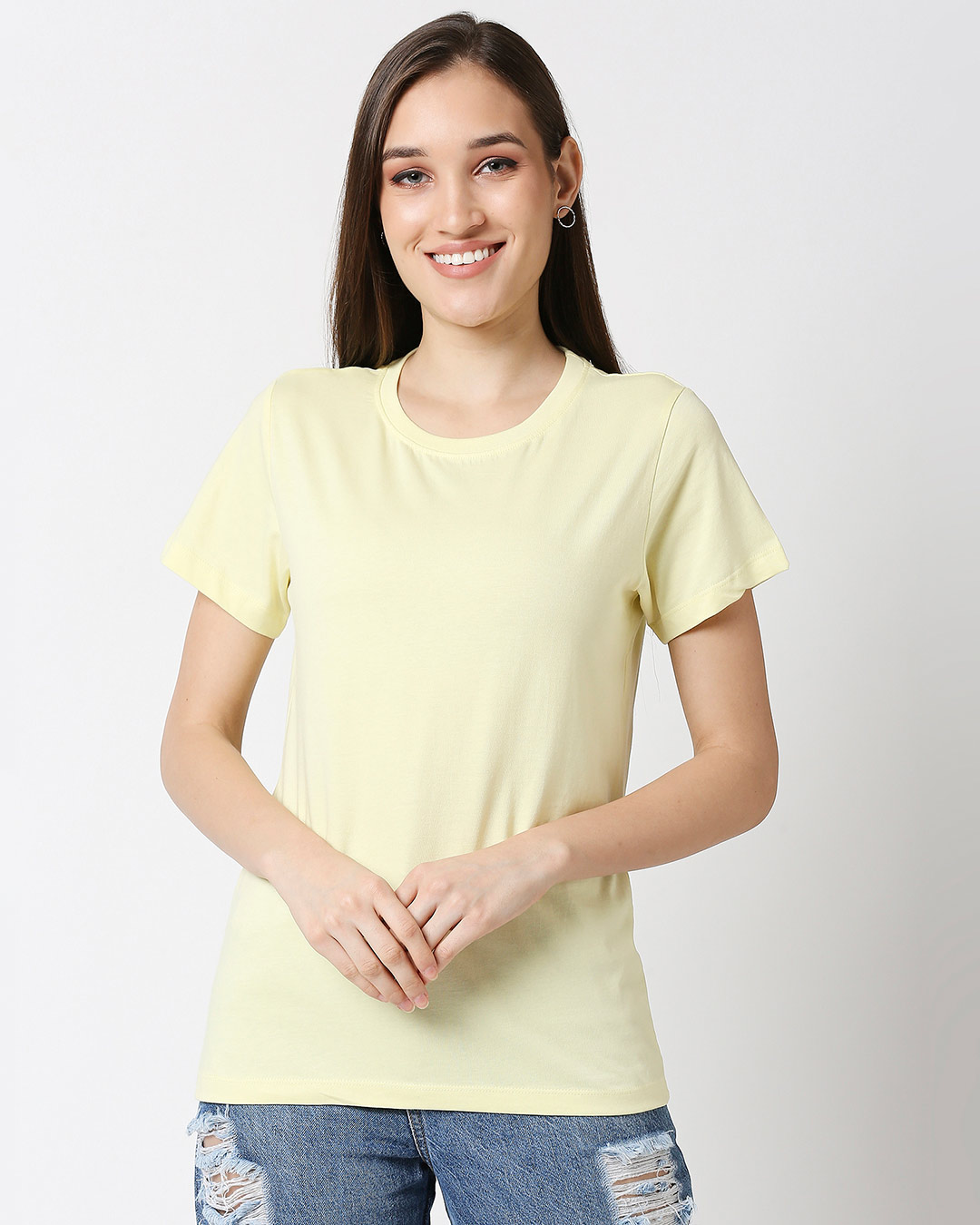 Shop Vax Yellow Half Sleeve Relaxed Fit T-Shirt-Back