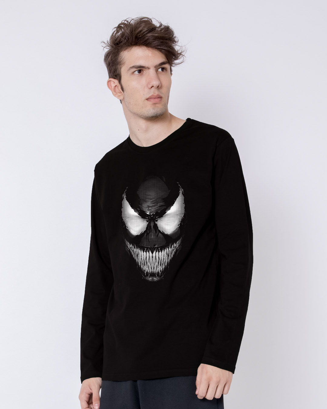 Shop Venom Dark Full Sleeve T-Shirt (SPL)-Back