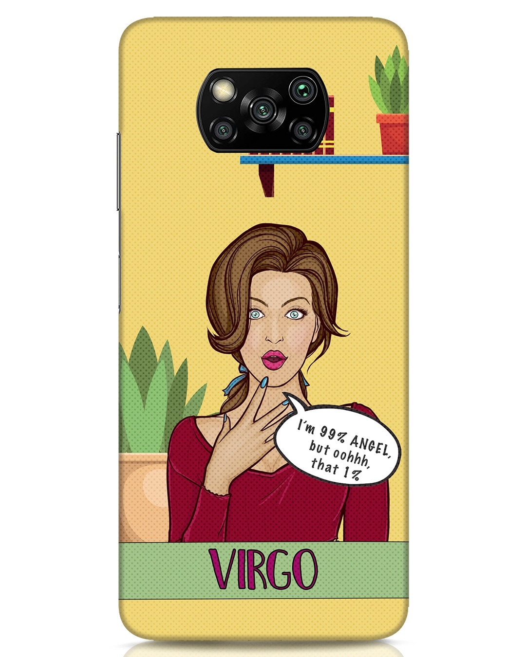 Buy Virgo Zodiac Designer Hard Cover For Xiaomi Poco X3 Online In India At Bewakoof 5200