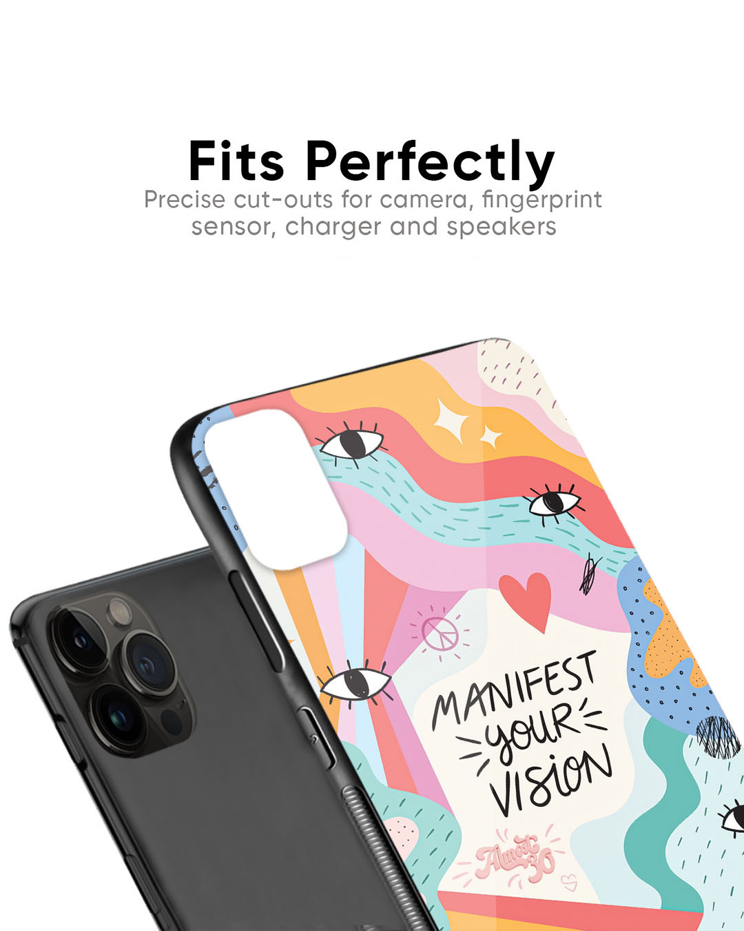 Shop Vision Manifest Premium Glass Case for Apple iPhone 7 Plus (Shock Proof, Scratch Resistant)-Back
