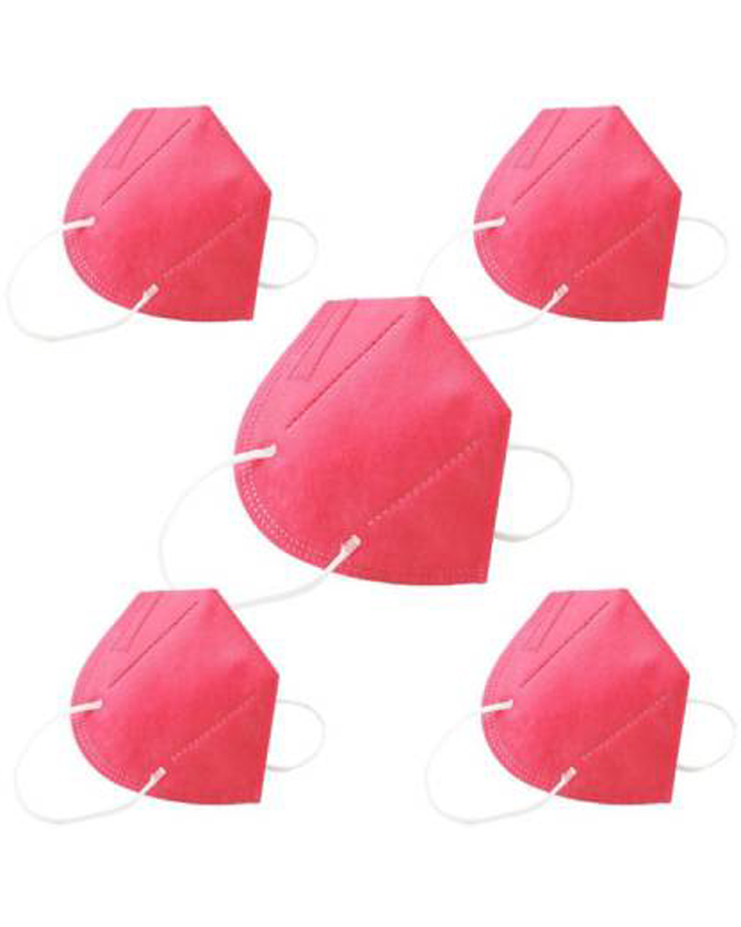 Buy Pack of 5 N95 Pink Mask Online in India at Bewakoof