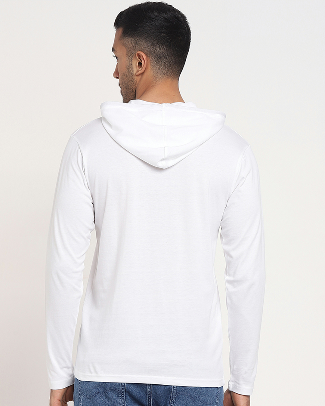 Shop Wander Geometry Full Sleeve Hoodie T-shirt-Back