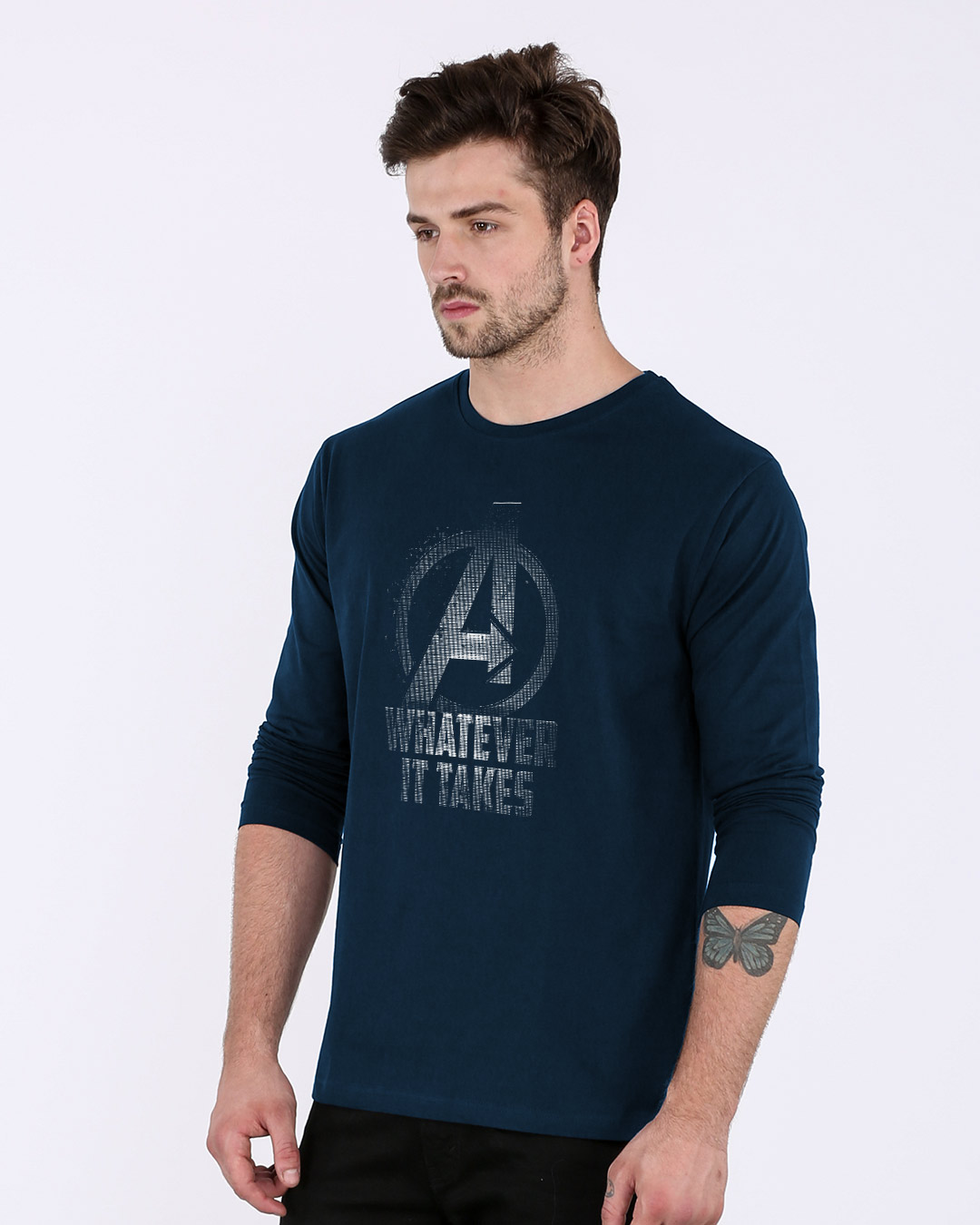 Shop Whatever It Takes Full Sleeve T-Shirt (AVL)-Back