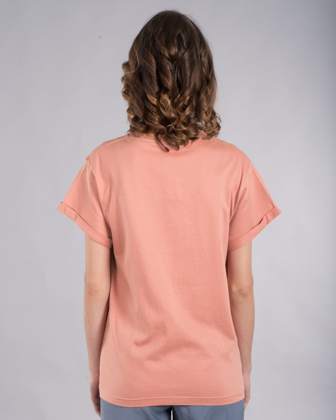 Shop Whatever Peel Off Boyfriend T-Shirt-Back