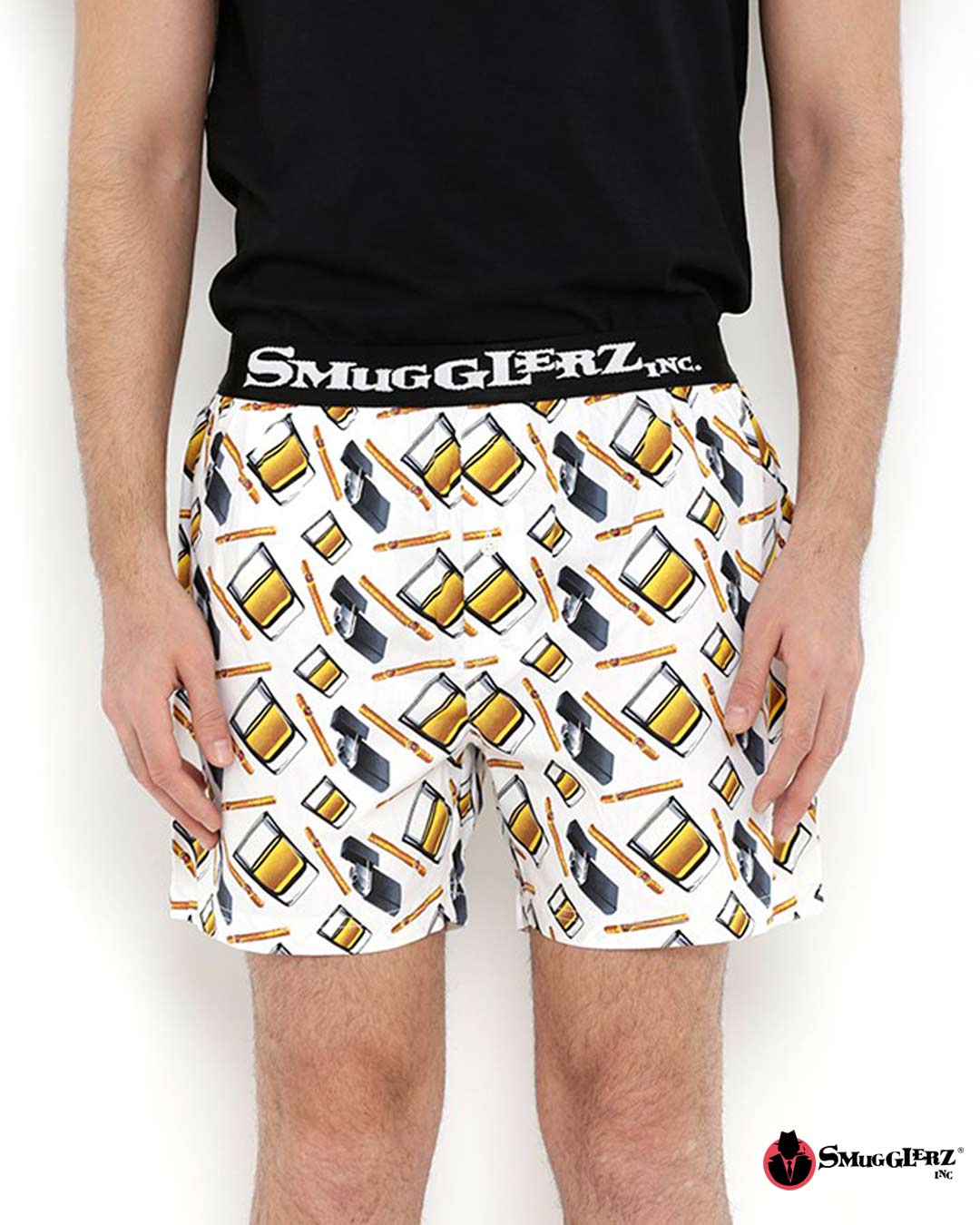 Buy Smugglerz Whiskey & Cigar Boxers Online in India at Bewakoof