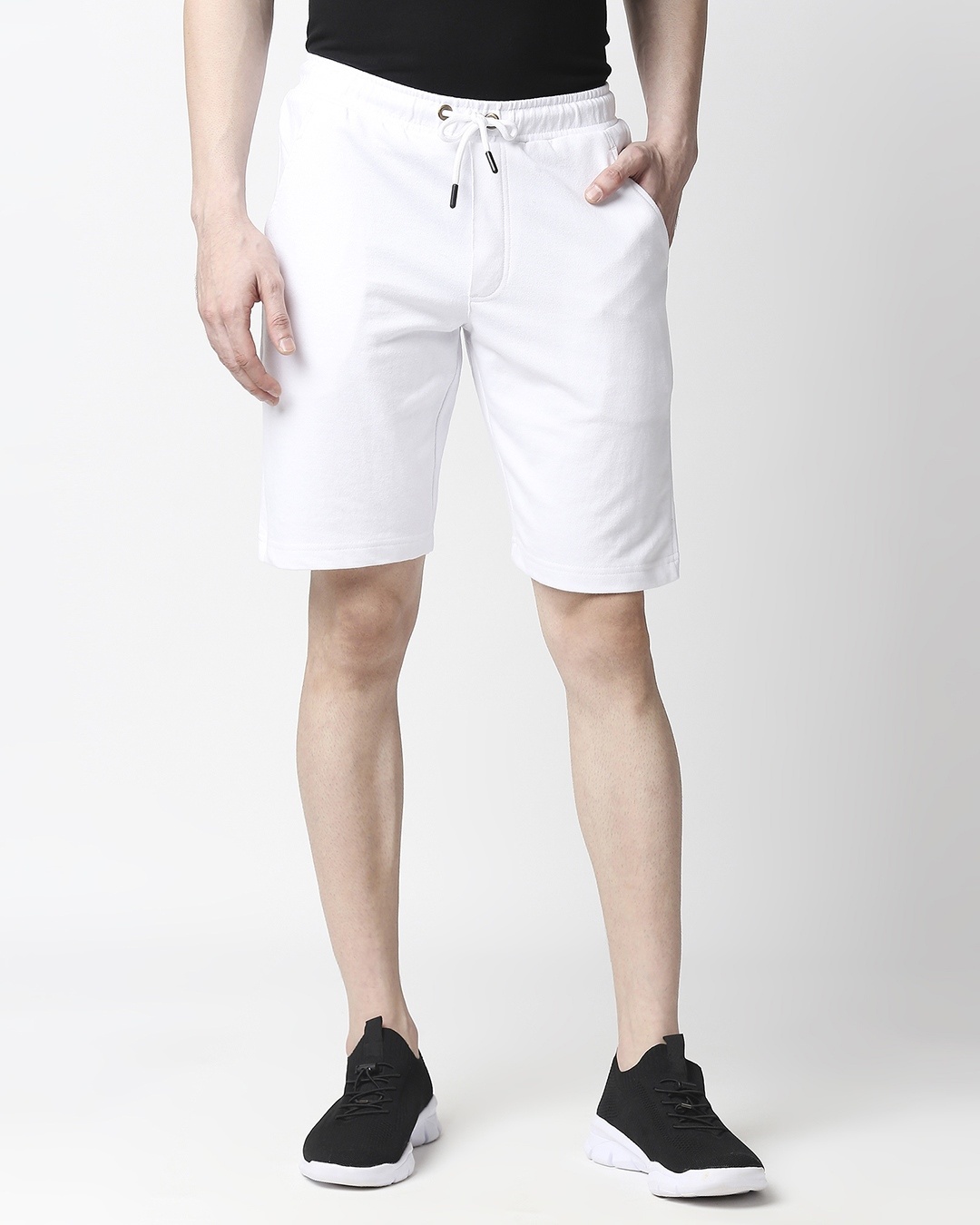 Buy Men's White Shorts Online at Bewakoof