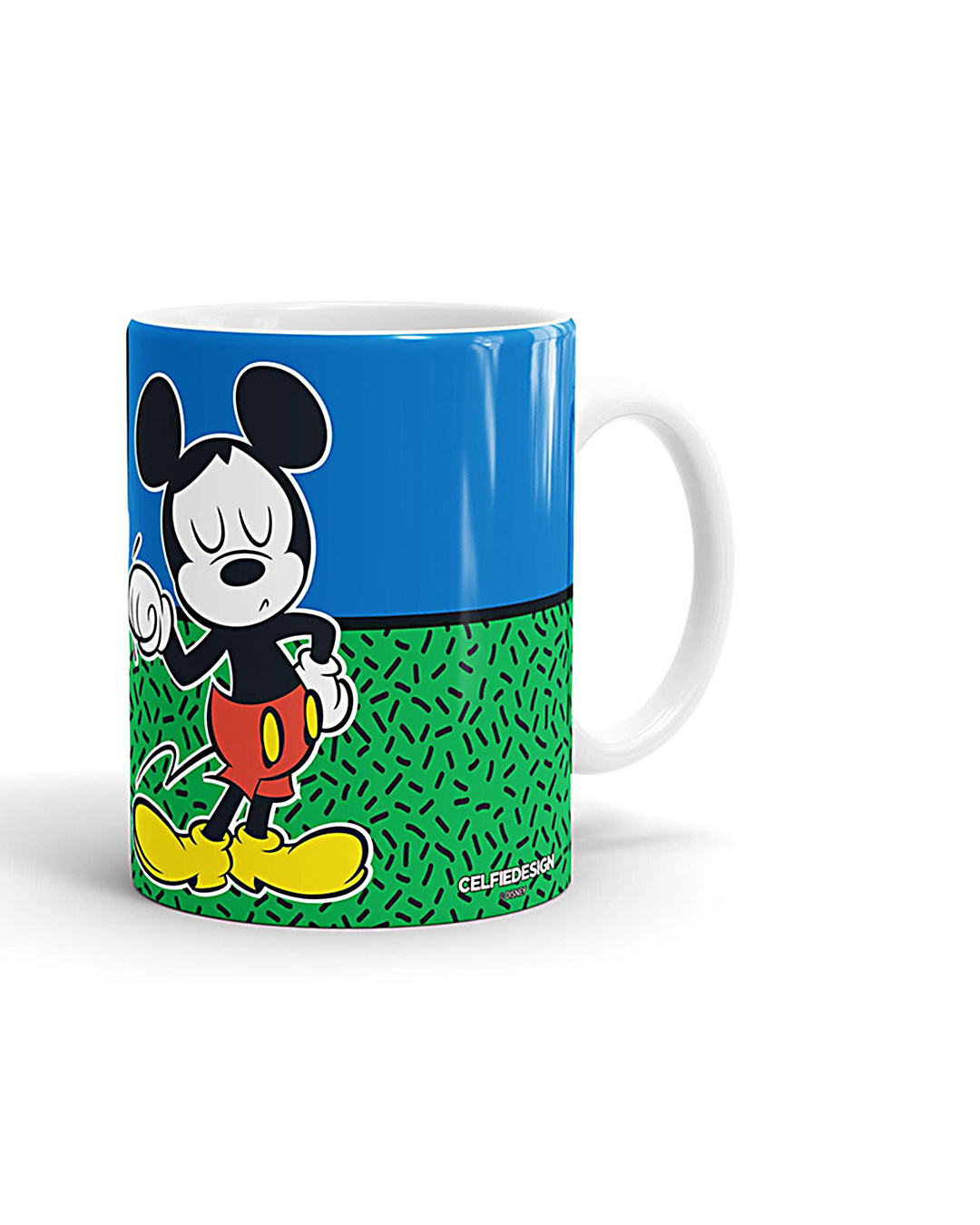 Shop White Disney Fist Bump Coffee Mug-Back