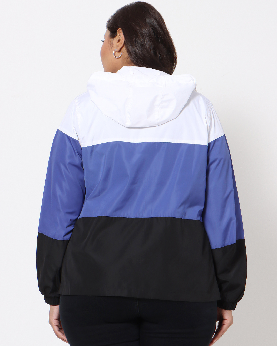 Buy Navy Blue Plus Size Windcheater Jackets Online at Bewakoof